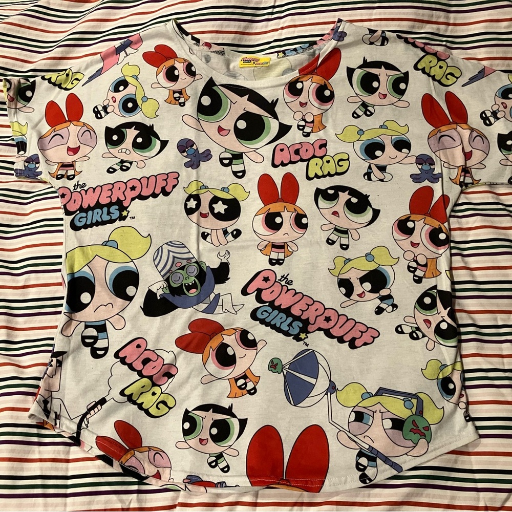 ACDC Rag Powerpuff Girls shirt